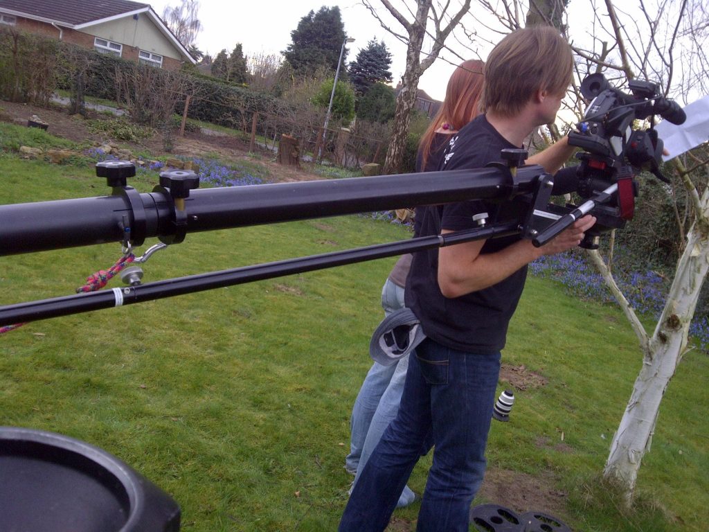 Andrew with jib crane
