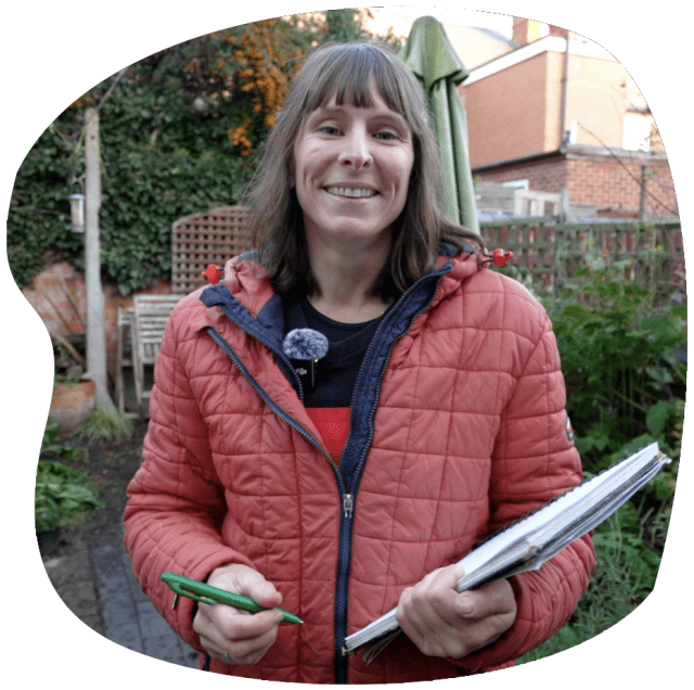 Ellie Mitchell on the Wildlife Garden Design Masterclass
